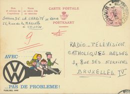 BELGIUM COUVIN / VILLEGIATURE / SA FALAISE SES BOIS SC 1964 (Postal Stationery 2 F, PUBLIBEL 1990) - Andere & Zonder Classificatie