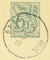 BELGIUM BREE H 3690 SC 1982 Postal Stationery 6,50 F PUBLIBEL 2746N POSTMARK-ERROR: The Postcode Of BREE = 3960 NOT 3690 - Other & Unclassified