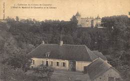 CPA 51 L HOTEL DU MARECHAL DE CHASTELLUX ET LE CHATEAU Voir Verso Note De L Hôtel - Otros & Sin Clasificación