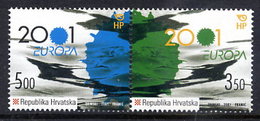 CROATIA 2001 Europa: Water Resources   MNH / **.  Michel 570-71 - Croatia