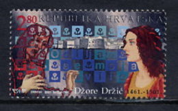 CROATIA 2001 Dzore Drzic Quincentenary MNH / **.  Michel 565 - Croatie