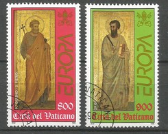 Vatikanstadt  1998  Mi.Nr. 1242 / 1243 , EUROPA CEPT - Nationale Feste Und Feiertage - Gestempelt / Fine Used / (o) - 1998