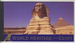 = Carnet Egypte Patrimoine Mondial Memphis Thèbes Isis, Le Caire, Horeb, Abou Mena C968 état Neuf Nations Unies New-York - Booklets