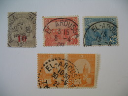 Tunisie Lot  Oblitération  Choisies  de EL Aroussa    Voir Scan - Used Stamps