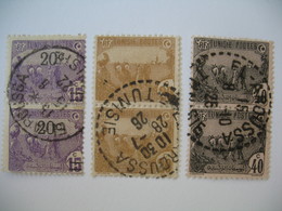 Tunisie Lot  Oblitération  Choisies  de EL Aroussa    Voir Scan - Used Stamps