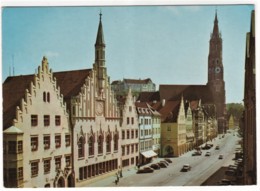 Landshut - Altstadt Mit Rathaus Sankt Martin Und Burg Trausnitz 1 - Landshut