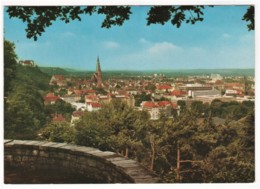 Landshut - Blick Von Der Carossahöhe Auf Burg Trausnitz Und Stadt - Landshut