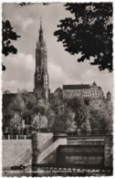 Landshut - S/w Ludwigswehr Mit Martinskirche Und Burg Trausnitz - Landshut