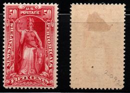 Q914. USA - 1895. SC#: PR107. MH - $2  -  PERIODICAL - NEWSPAPERS STAMP .  SCV:$ 1250.00 ++ - Newspaper & Periodical