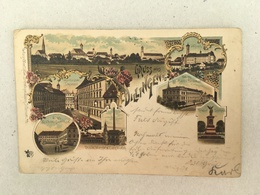 DILLINGEN A/D - LITHO M. KELLER 1899 - Dillingen