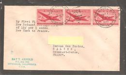 Enveloppe  Oblit    NEW YORK   1946 - Storia Postale