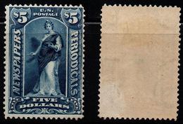 Q915. USA - 1895. SC#: PR109. MH - $5  -  PERIODICAL - NEWSPAPERS STAMP .  SCV:$ 1750.00 ++ - Periódicos & Gacetas