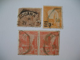 Tunisie  Oblitération  Choisies  de EL Aouana-Gare  Sur Fragment Voir Scan - Used Stamps