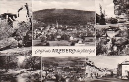 AK Gruß Aus Arzberg Im Fichtelgebirge - Mehrbildkarte - Wellertal Röslautal Kösseinegipfel - 1968 (42261) - Wunsiedel