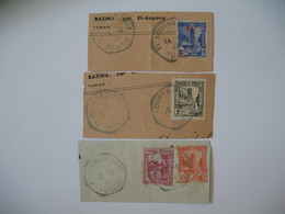 Tunisie  Oblitération  Choisies  de EL Aouana-Gare Sur Fragment Voir Scan - Used Stamps