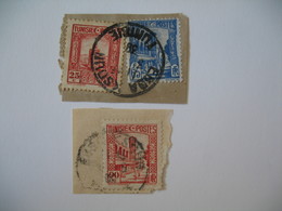 Tunisie Lot Oblitération  choisies De Ebba-Ksour  Sur Fragment   voir Scan - Used Stamps