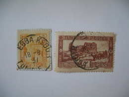 Tunisie Lot Oblitération  choisies De Ebba-Ksour  Dont Fragment   voir Scan - Used Stamps