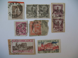 Tunisie Lot Oblitération  choisies De Ebba-Ksour  Dont Poste Aérienne   voir Scan - Used Stamps