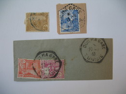 Tunisie Lot Oblitération  choisies De Djilma-Gare   Dont Fragment   voir Scan - Used Stamps