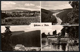 C5925 - Gehren - Freibad Schwimmbad - Schobsemühle Mühle - Dick Verlag - Gehren