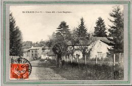 CPA - SAINT-VRAIN (91) - Aspect De L'entrée Du Lieu-dit Les Sapins, En 1917 - Saint Vrain