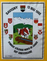 10911 - 100e Anniversaire 1995 Syndicat D'élevage Des Monts De Lavaux Suisse - Koeien