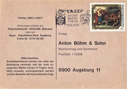 Luxemburg - Postkarte Echt Gelaufen / Postcard Used (c433) - Brieven En Documenten