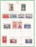 FRANCE - Collection Avancée Neuve De 1939 à 1959 + Quelques Bons Timbres Plus Anciens à Très Petit Prix - 63 Scans - Collections