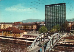 TORINO-STAZIONE PORTA SUSA-PALAZZO RAI- VIAGGIATA -  F.G - Ponts