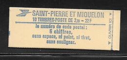 SAINT PIERRE ET MIQUELON  ( SPM - 246 )  1986  N° YVERT ET TELLIER  N° C 464a   N** - Postzegelboekjes