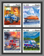 ANGOLA 2019 MNH Police Polizei Special Transports 4v - OFFICIAL ISSUE - DH1926 - Police - Gendarmerie