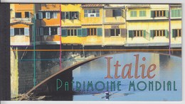 = Carnet Italie Patrimoine Mondial Amalfi Rome Florence Pise Pompéi Îles Eoliennes C463 état Neuf Nations Unies Genève - Cuadernillos