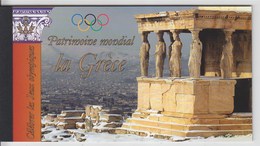 = Carnet Grèce Patrimoine Mondial Acropole Délos Delphes Mycènes Olympie C509 état Neuf Nations Unies Genève - Booklets