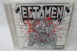 CD "Testament" Return To The Apocalyptic City, Explicit - Hard Rock En Metal