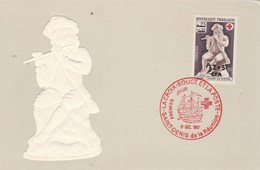 REUNION Carte Maximum Yvert 378 Croix Rouge 17/12/1967 - édition Edicha Pour Croix Rouge - Lettres & Documents