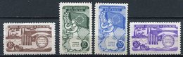 Turquie - 1954 - Yt 1215/1218 - 5ème Conseil De L'Europe - * TC - Nuovi