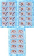 2016.  World Ice Hockey Championship, Russia'2016, 3sheetlets, Mint/** - Hockey (su Ghiaccio)