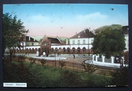 LÖRRACH Bahnhof Gel. 1915 V. Riehen Basel N. Utzenstorf - Lörrach