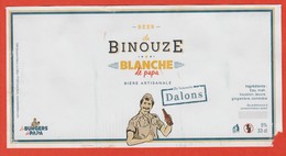 Etiquette *Décollée Used* Brasserie DALONS, Ile LA REUNION, Biere Birra Cerveza Piwo Pilsen - Beer