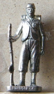 (SLDN°35) KINDER FERRERO, SOLDATINI IN METALLO NORDISTA 1861 - RP  1482 40 MM - Metal Figurines