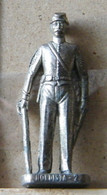 (SLDN°37) KINDER FERRERO, SOLDATINI IN METALLO NORDISTA 1861 - RP  1482 40 MM - Metal Figurines