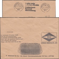 Allemagne Fédérale 1969. Enveloppe De Franchise Des CCP. Réservoir De Sécurité Pour Le Mazout De Chauffage. Corrosion - Aardolie