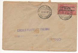 AIR MAIL LETTER 20 05 1917 #172 - Storia Postale (Posta Aerea)