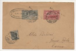 AIR MAIL LETTER 01 04 1925 #171 - Marcofilía (Aviones)