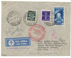 AIR MAIL LETTER 04 05 1936 #152 - Marcofilie (Zeppelin)