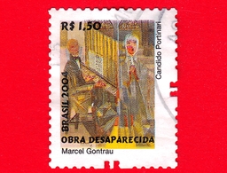 BRASILE - Usato - 2004 - Dipinti Scomparsi Di Candido Portinari - Marcel Gontrau - OBRA DESAPARECIDA - 1.50 - Oblitérés