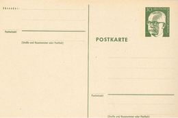 Ganzsache Gustav Heinemann 30 Pfg - Postales - Nuevos