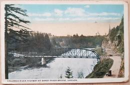 USA Portland Oregon Sandy River Bridge - Portland