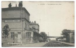 CPA VUE INTERIEURE DE LA GARE DE STAINS - PIERREFITTE, SEINE ST DENIS 93 - Stains