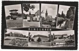 Dinslaken - S/w Mehrbildkarte 1 - Dinslaken